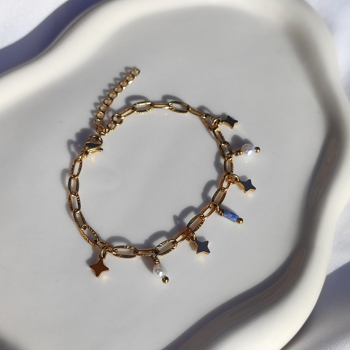 Bracelet Alice doré