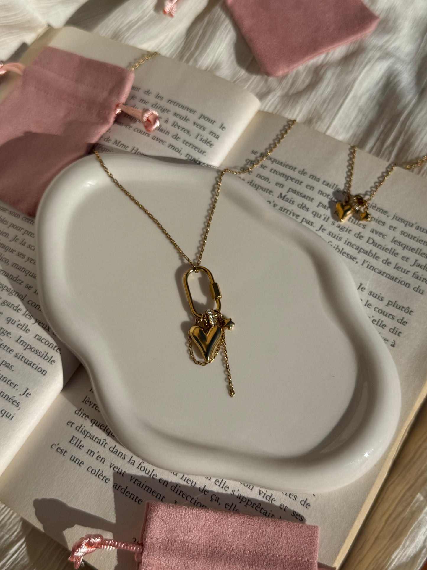 Collier Simone - doré