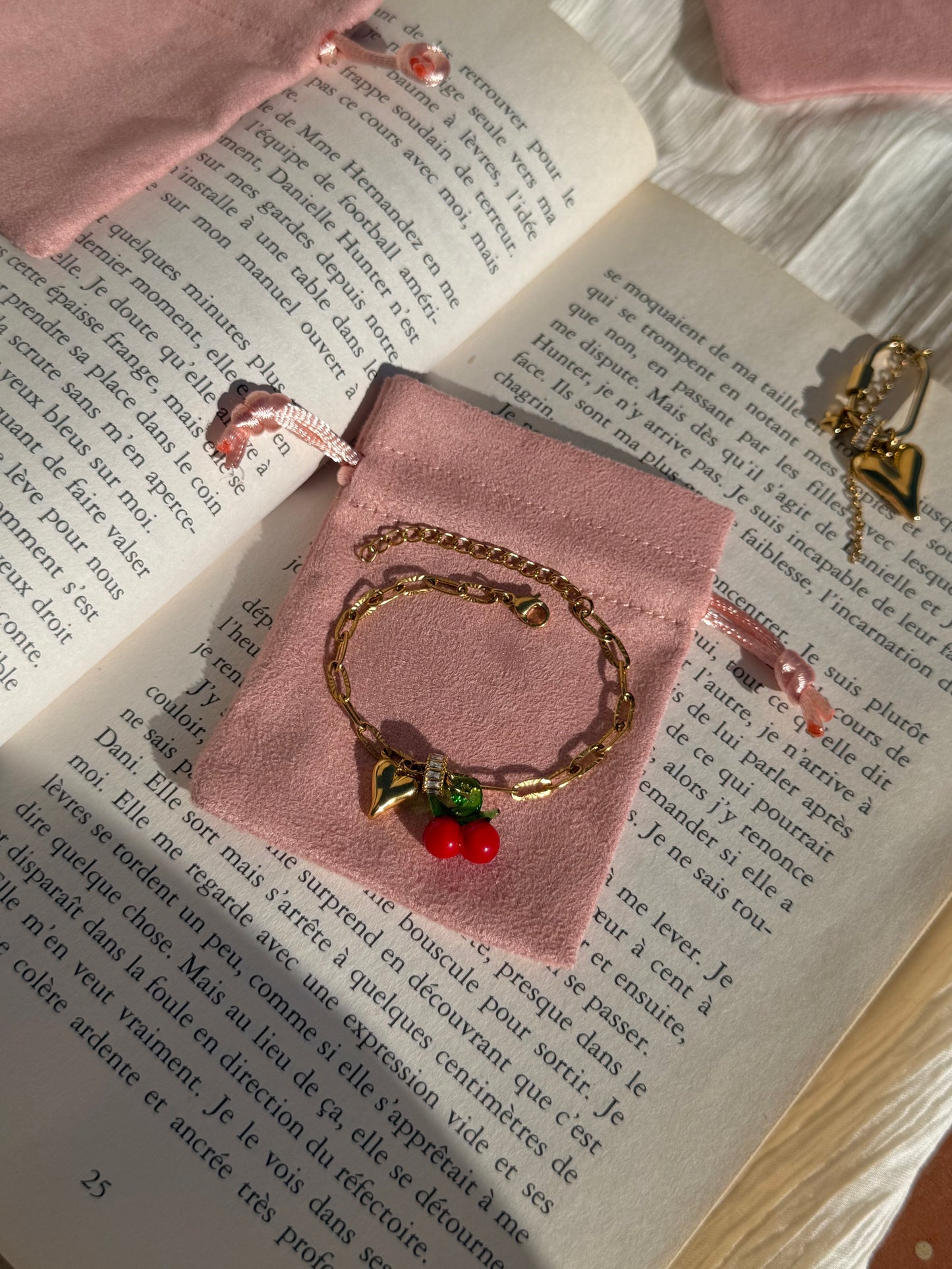 Bracelet Simone - rouge