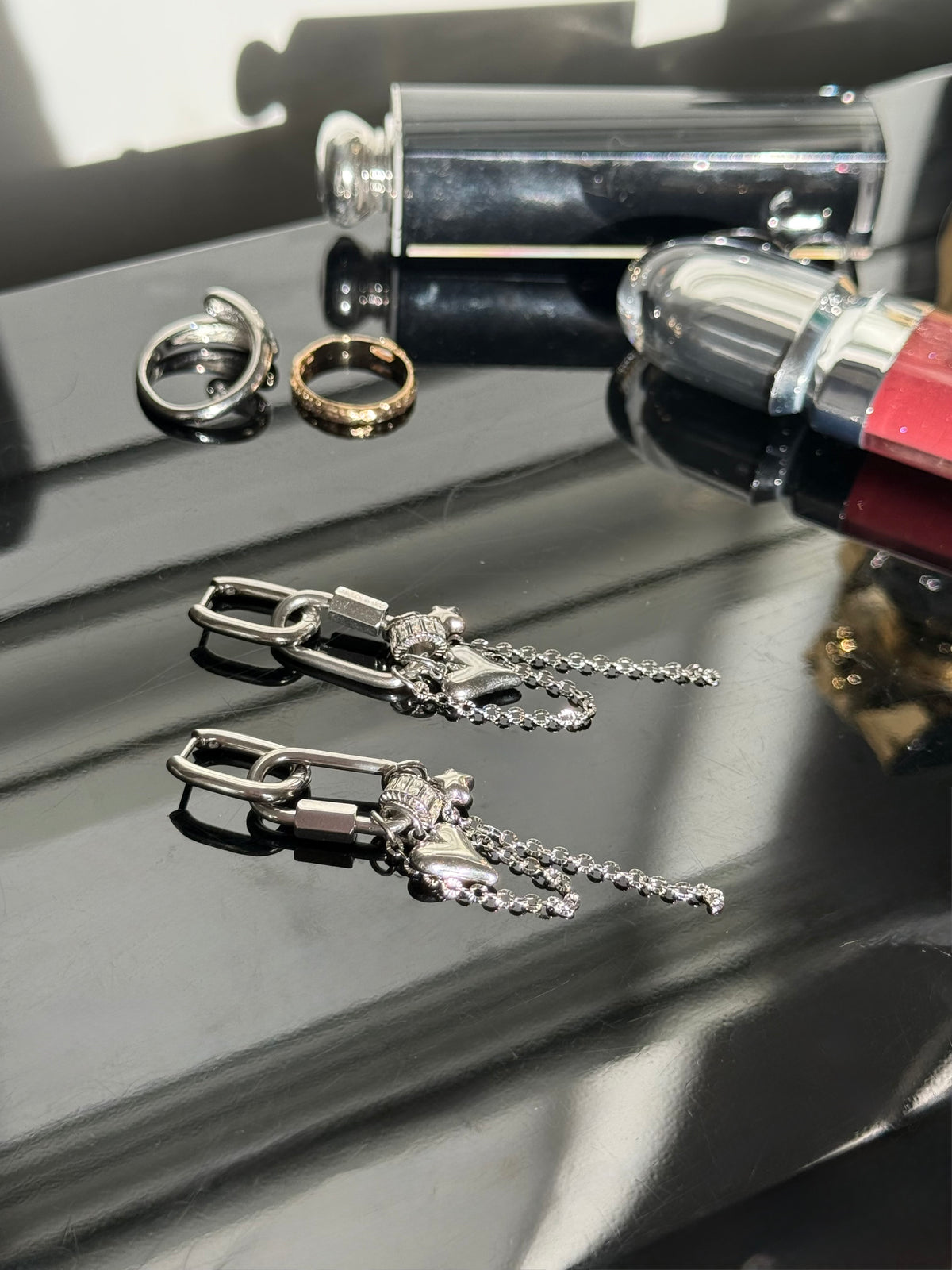 Boucles d’oreilles Simone - argenté
