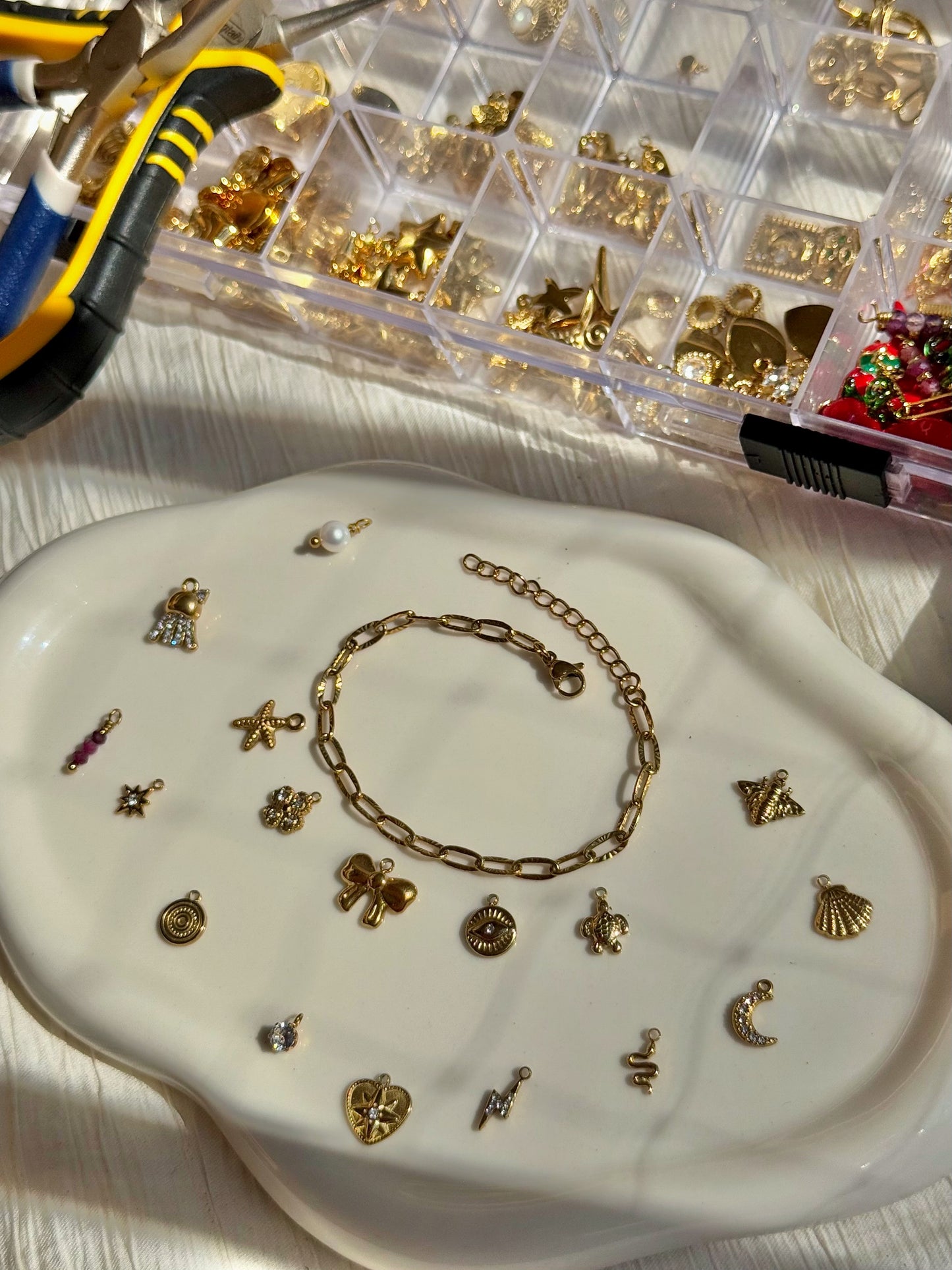 Breloque noeud papillon ( pour bracelet )