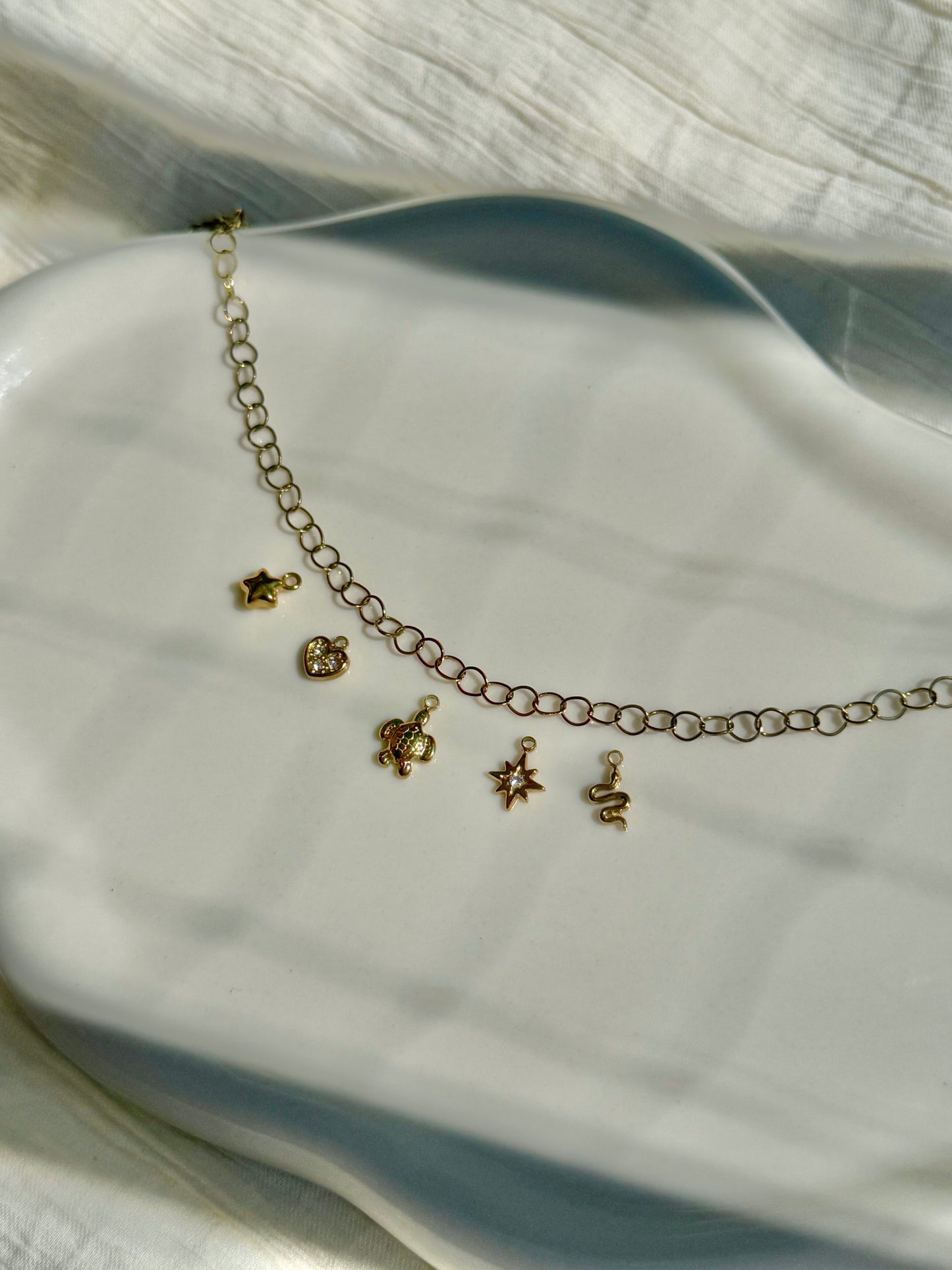 Breloque Étoile strass ( pour bracelet )