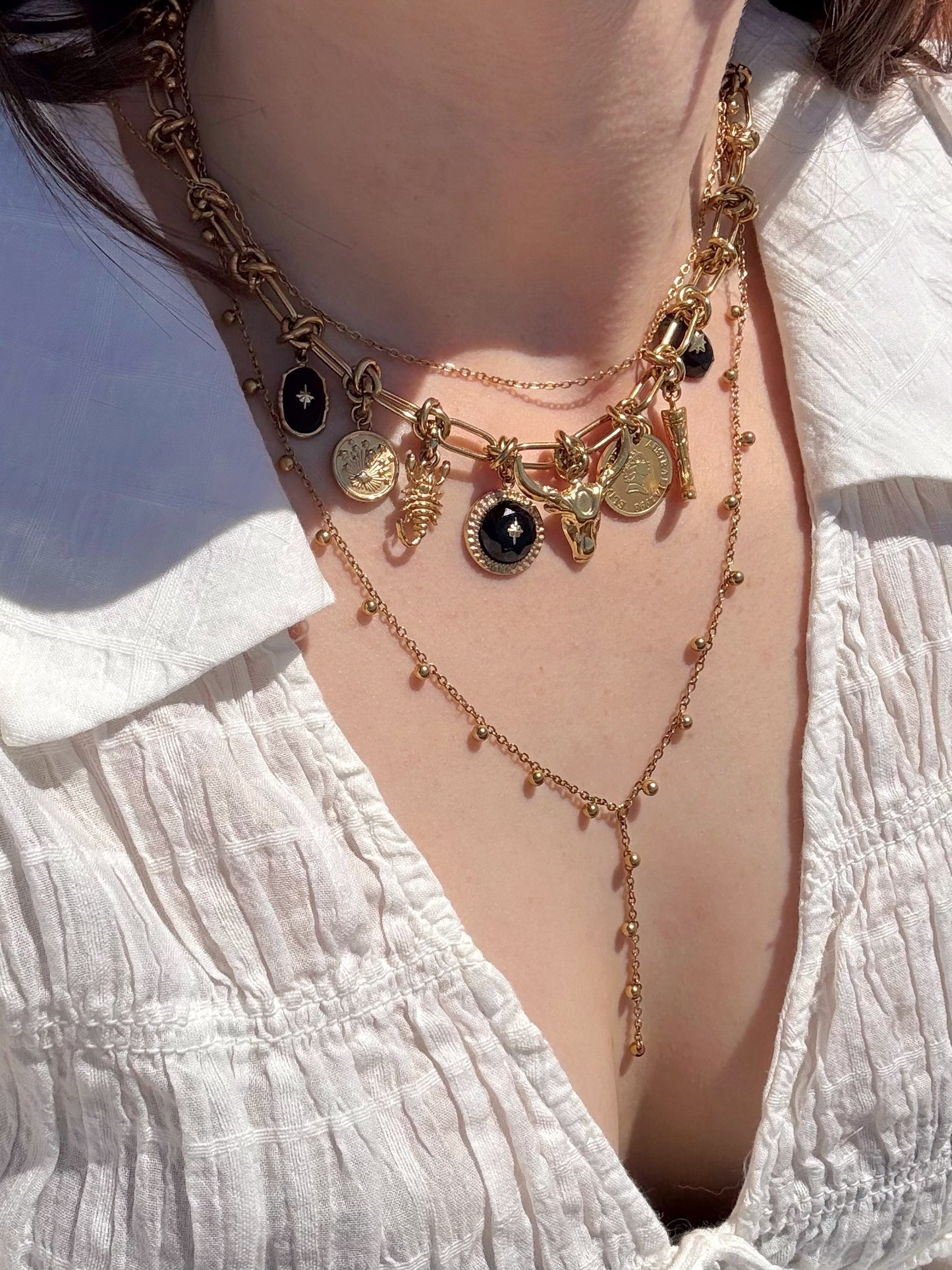 Collier à breloques