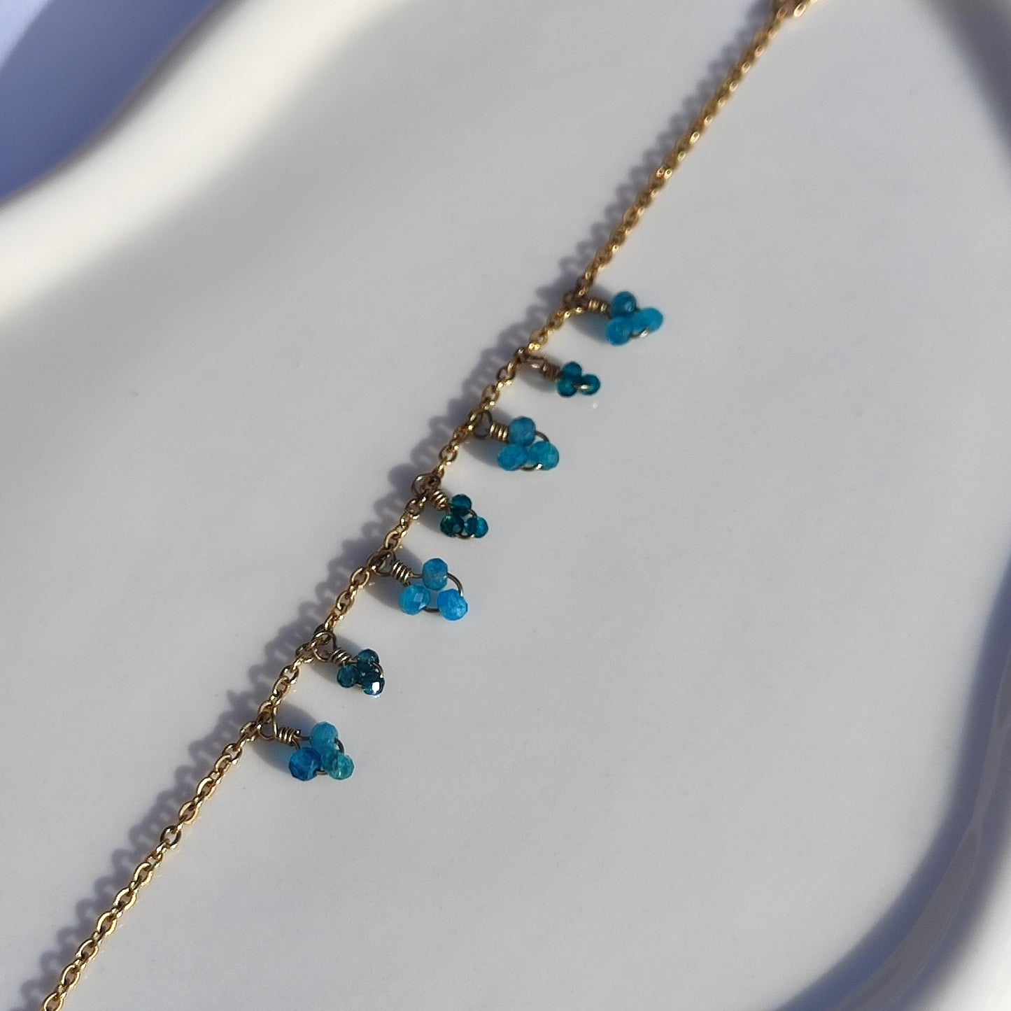 Bracelet Victoria - Apatite