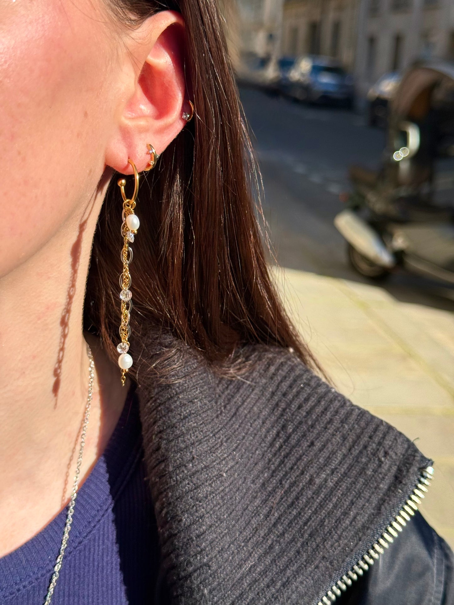 Boucle d’oreille Lana