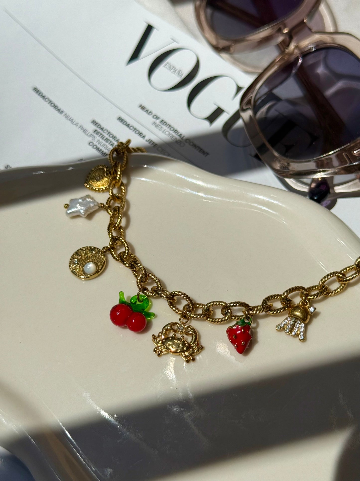 Collier à breloques