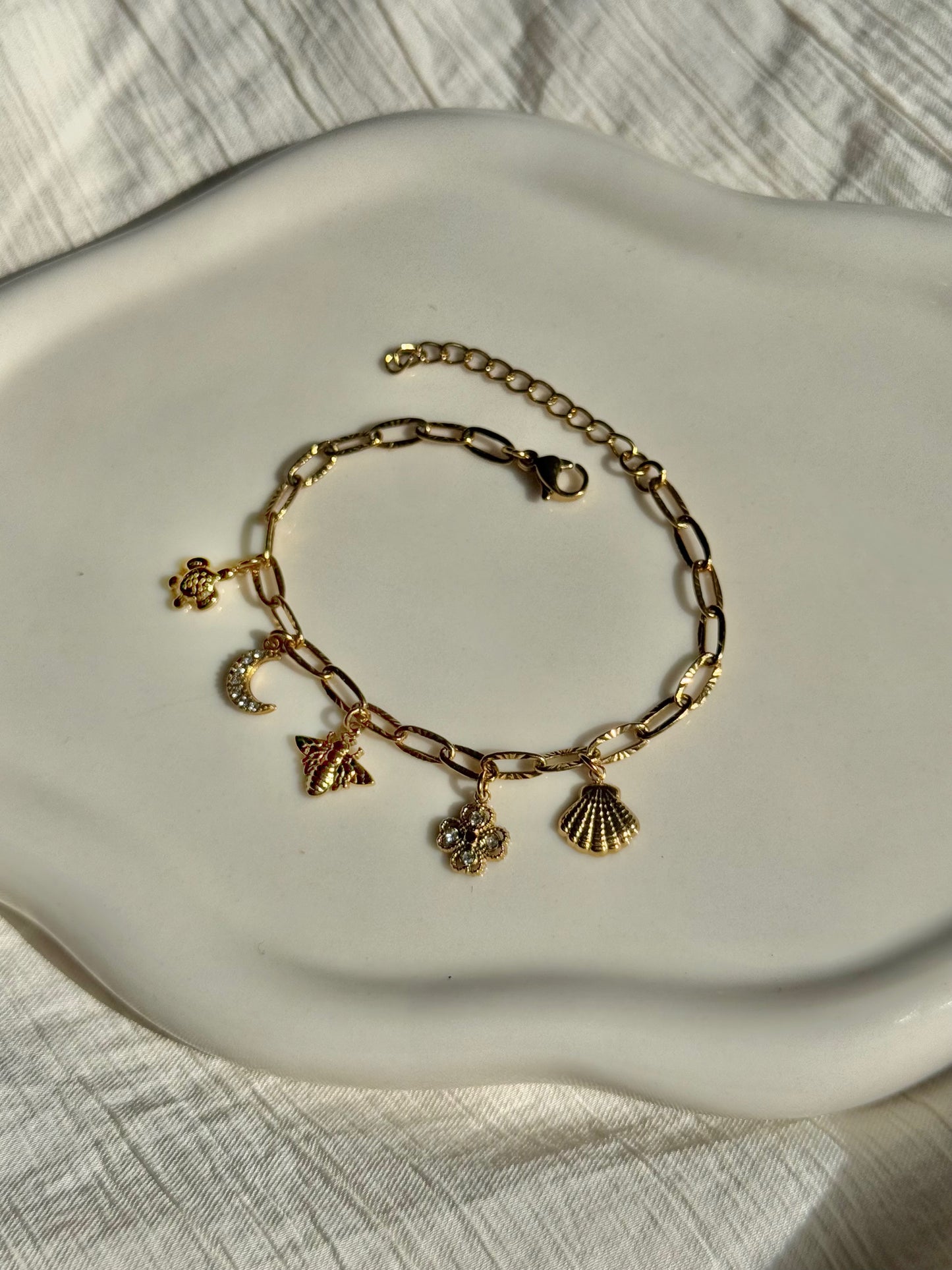 Breloque lune ( pour bracelet )