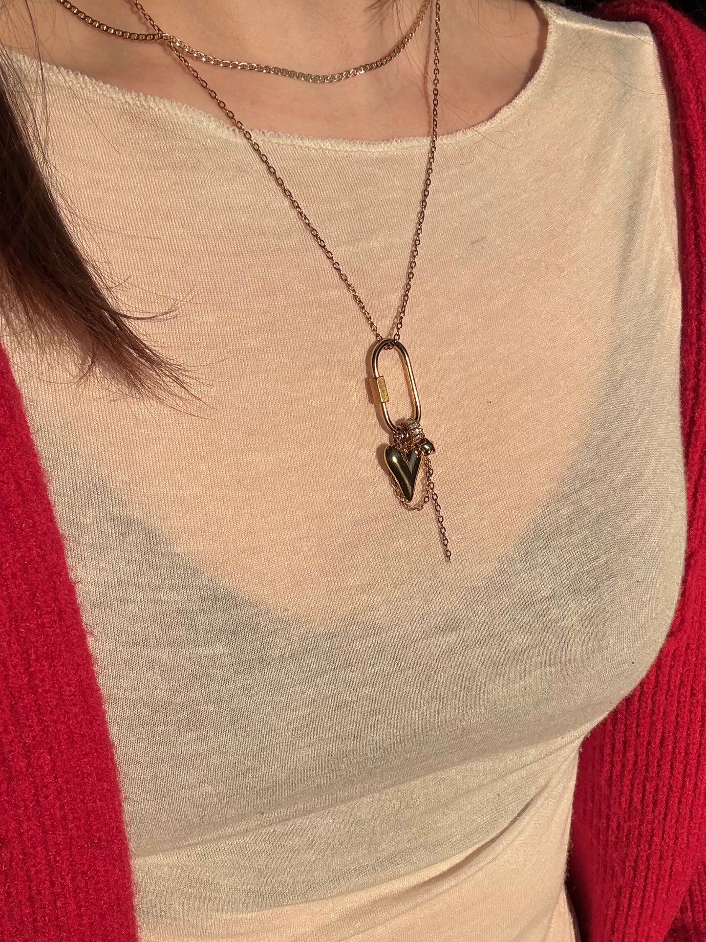 Collier Simone - doré