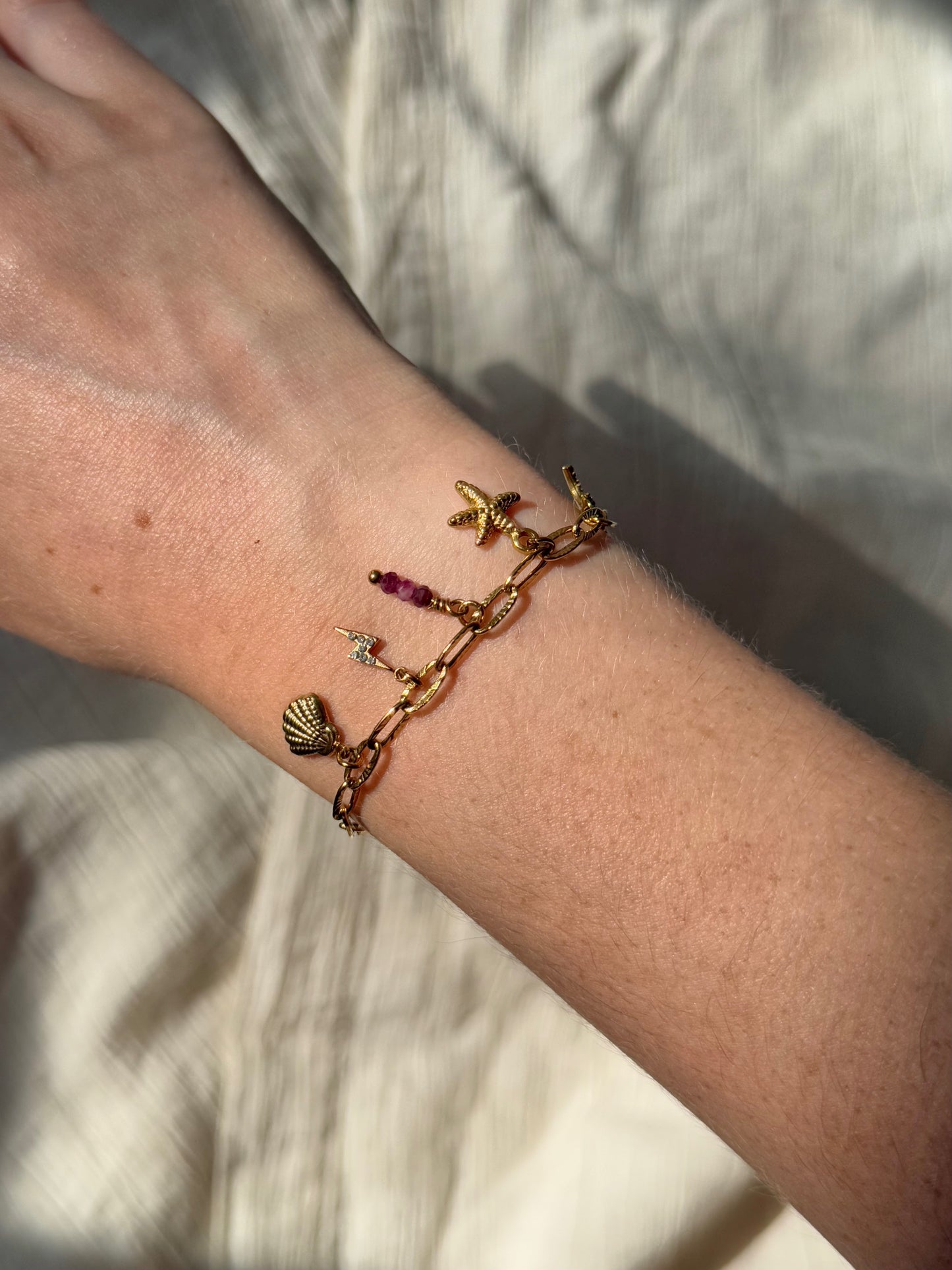 Breloque étoile de mer ( pour bracelet )