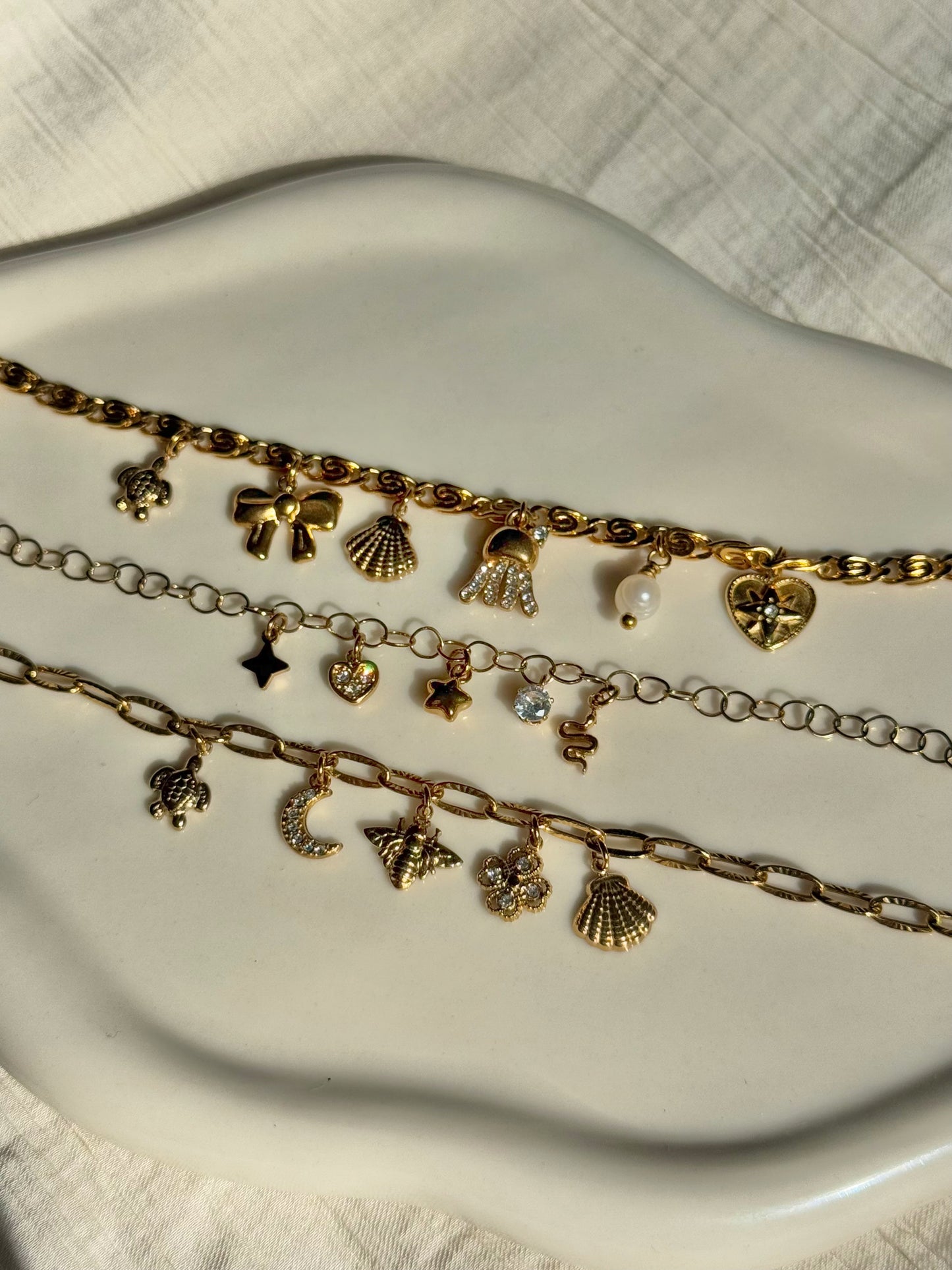 Breloque coquillage ( pour bracelet )