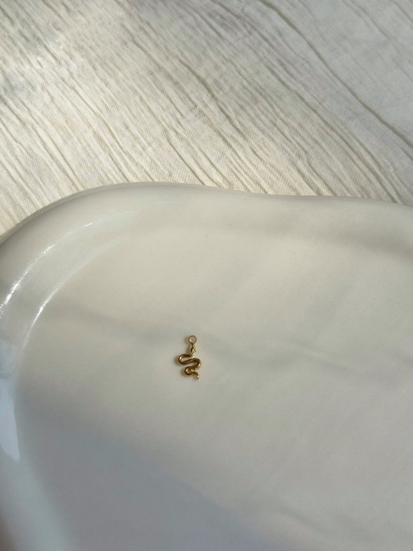 Breloque serpent ( pour bracelet )