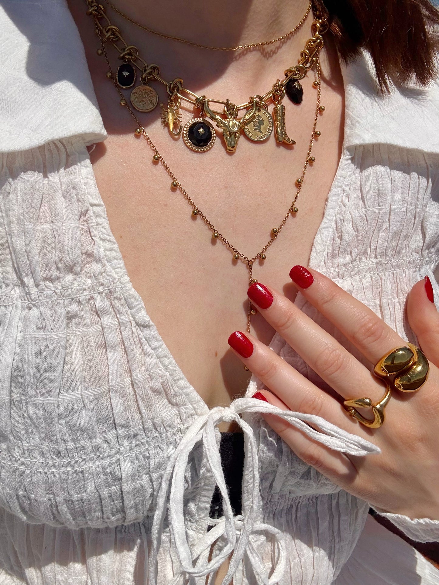 Collier à breloques