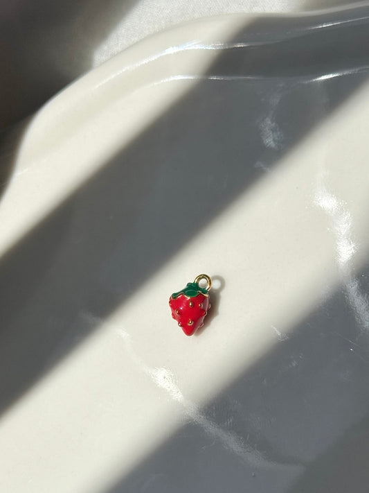 Breloque fraise