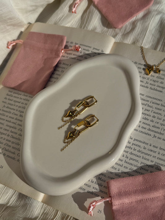 Boucles d’oreilles Simone - doré