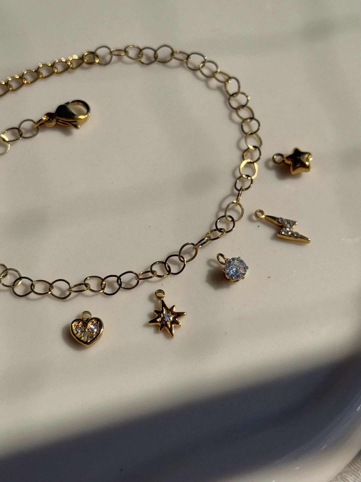 Breloque strass ( pour bracelet )