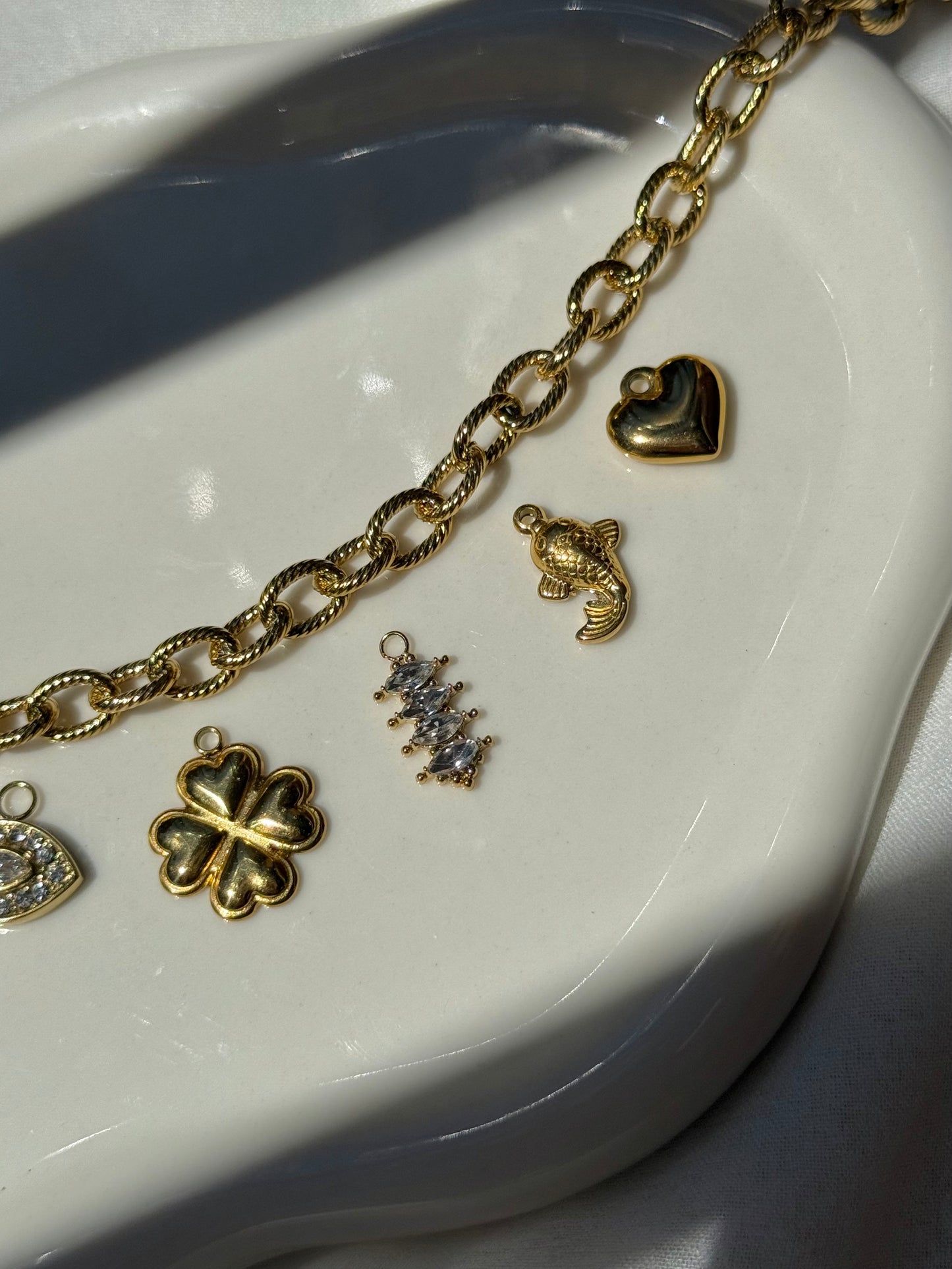Breloque strass