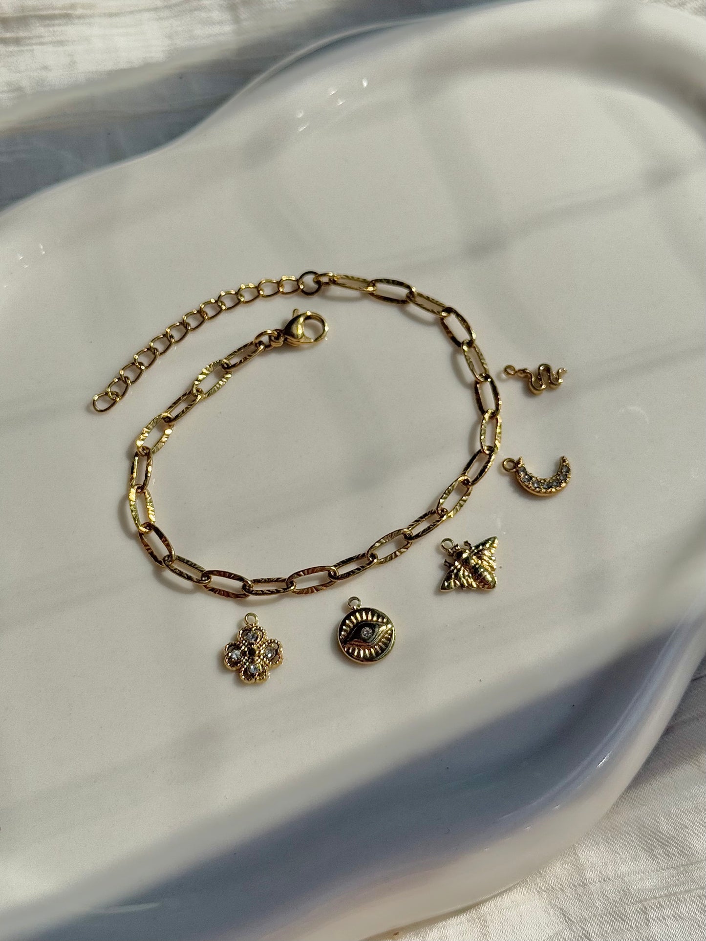 Breloque oeil ( pour bracelet )