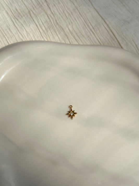 Breloque Étoile strass ( pour bracelet )