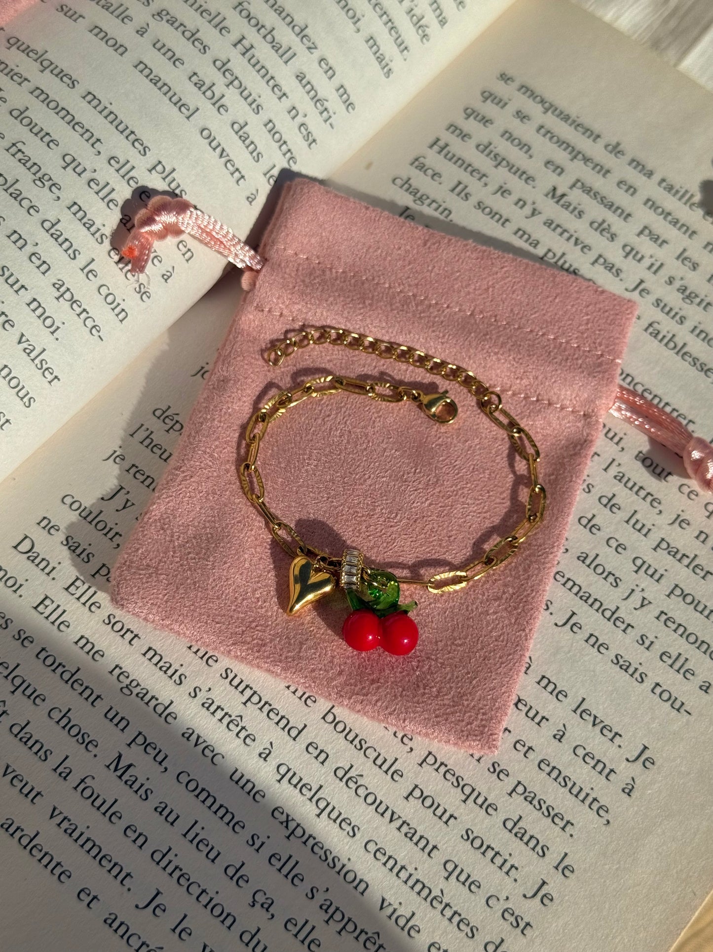 Bracelet Simone - rouge