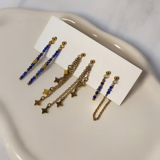 Set Lapis lazuli